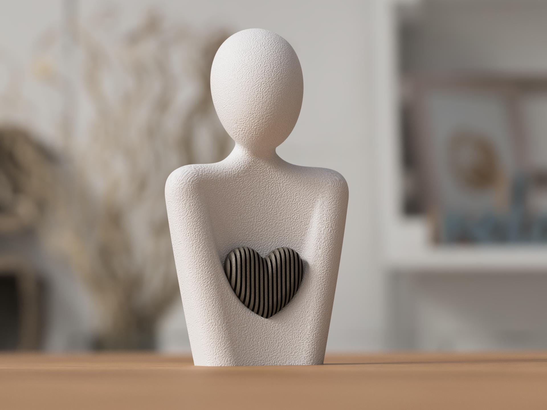 Statue fête des mères moderne – Sculpture décorative minimaliste – Mother sculpture