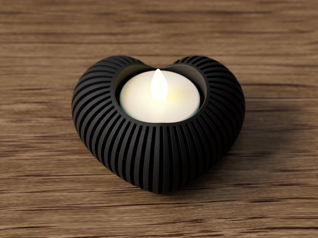 Bougeoir cœur Saint-Valentin – Heart candle holder romantic decor – Valentine’s Day gift par Flexura3D
Valentine’s Day heart candle holder – Romantic decor – Valentine’s Day gift by Flexura3D