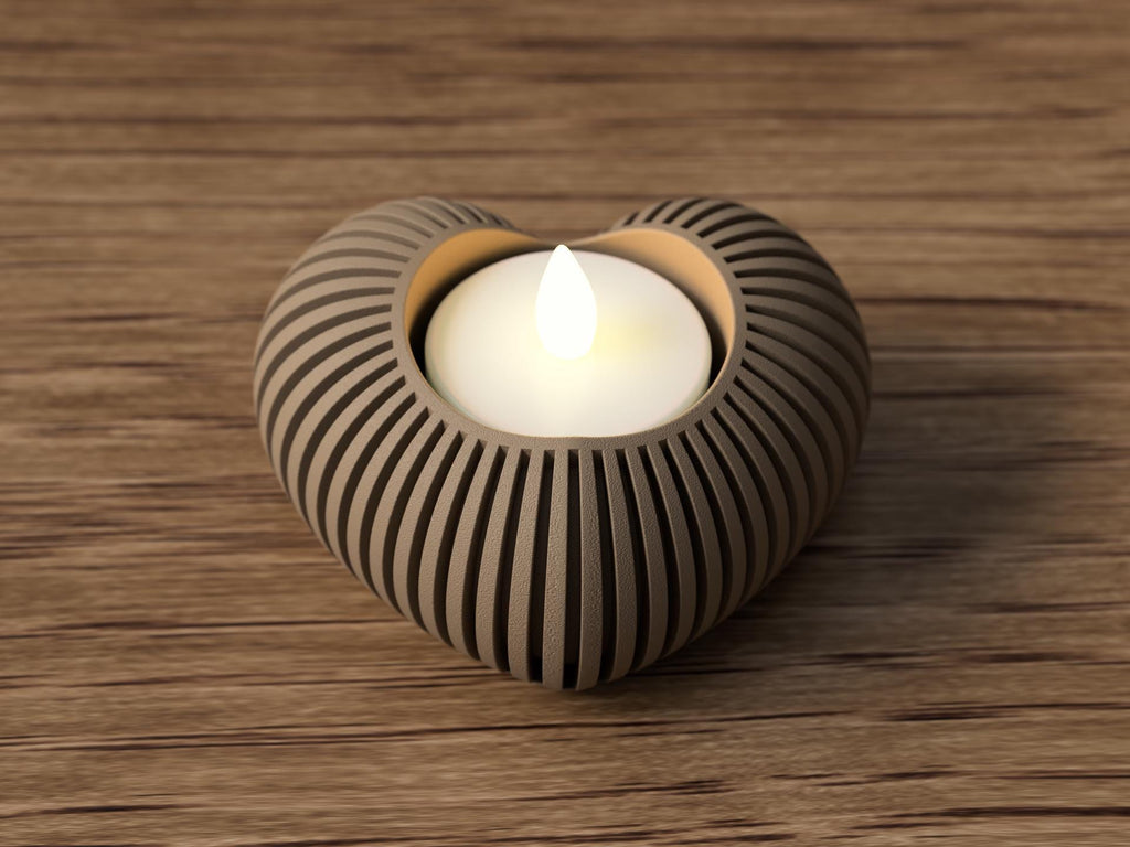 Bougeoir cœur Saint-Valentin – Heart candle holder romantic decor – Valentine’s Day gift par Flexura3D
Valentine’s Day heart candle holder – Romantic decor – Valentine’s Day gift by Flexura3D