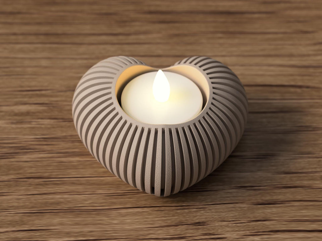 Bougeoir cœur Saint-Valentin – Heart candle holder romantic decor – Valentine’s Day gift par Flexura3D
Valentine’s Day heart candle holder – Romantic decor – Valentine’s Day gift by Flexura3D