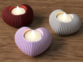 Bougeoir cœur Saint-Valentin – Heart candle holder romantic decor – Valentine’s Day gift par Flexura3D
Valentine’s Day heart candle holder – Romantic decor – Valentine’s Day gift by Flexura3D