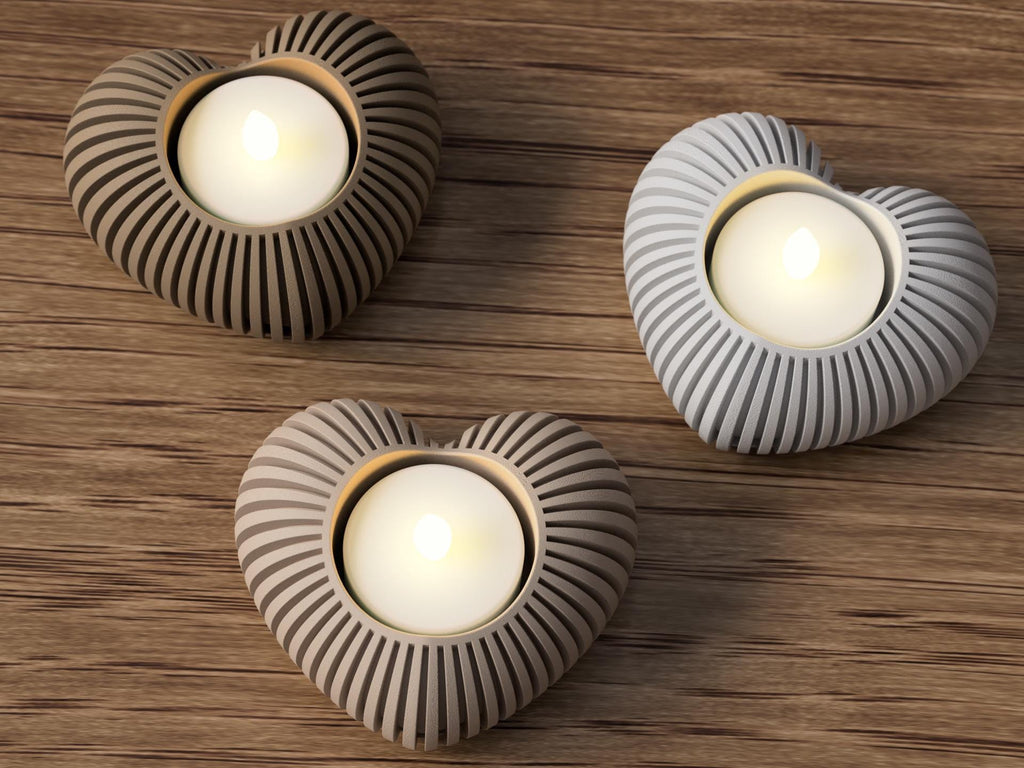 Bougeoir cœur Saint-Valentin – Heart candle holder romantic decor – Valentine’s Day gift par Flexura3D
Valentine’s Day heart candle holder – Romantic decor – Valentine’s Day gift by Flexura3D