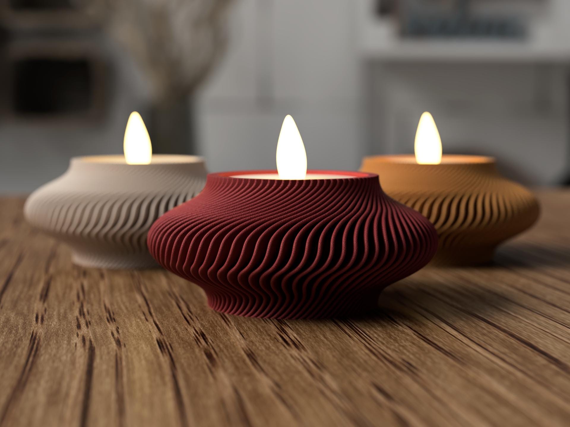 Porte-bougie LED Nouvel An lunaire – Décoration japandi minimaliste – Bougeoir design imprimé en 3D – Idée cadeau par Flexura3D
Minimalist Japandi Lunar New Year LED Candle Holder – 3D-Printed Gift by Flexura3D