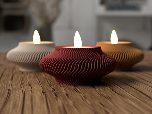 Porte-bougie LED Nouvel An lunaire – Décoration japandi minimaliste – Bougeoir design imprimé en 3D – Idée cadeau par Flexura3D
Minimalist Japandi Lunar New Year LED Candle Holder – 3D-Printed Gift by Flexura3D